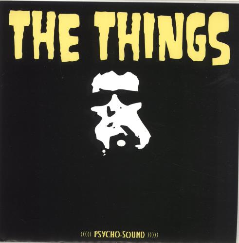 The Things Psycho-Sound - Lilac Vinyl 7" vinyl single (7 inch record / 45) US Y0V07PS702417