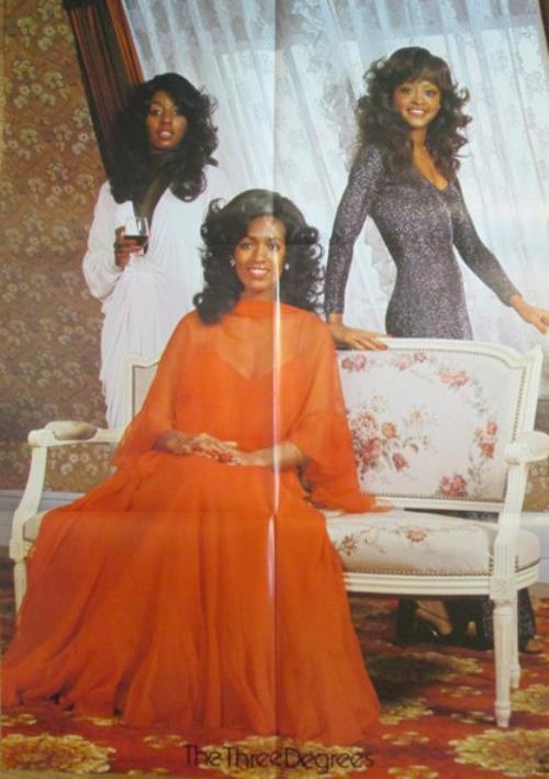 The Three Degrees A Toast Of Love vinyl LP album (LP record) Japanese TDGLPAT210791