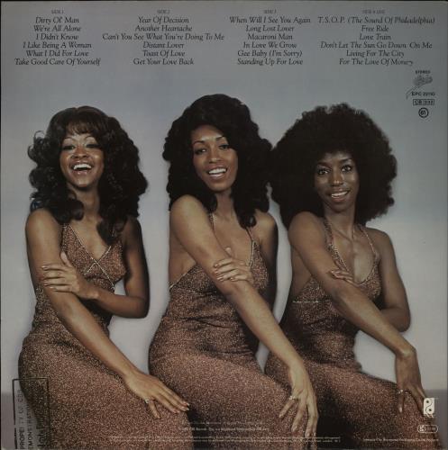 The Three Degrees Gold 2-LP vinyl record set (Double LP Album) UK TDG2LGO750787
