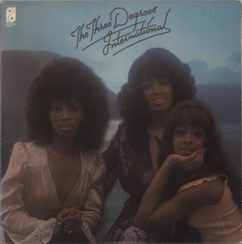 The Three Degrees International vinyl LP album (LP record) US TDGLPIN874969