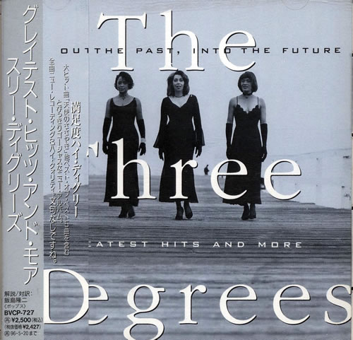 The Three Degrees Outta Past, Into The Future CD album (CDLP) Japanese TDGCDOU570742