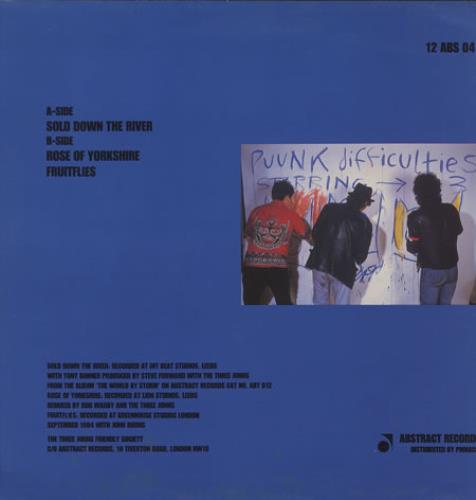 The Three Johns Sold Down The River 12" vinyl single (12 inch record / Maxi-single) UK 3JO12SO253274