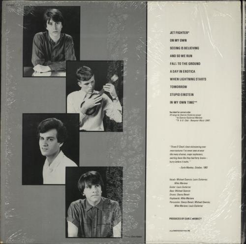 The Three O'Clock Sixteen Tambourines - Shrink vinyl LP album (LP record) US TIVLPSI886546