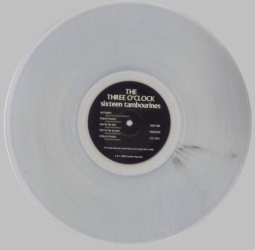 The Three O'Clock Sixteen Tambourines vinyl LP album (LP record) US TIVLPSI829105