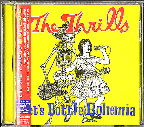 The Thrills Let's Bottle Bohemia CD album (CDLP) Japanese RILCDLE608641