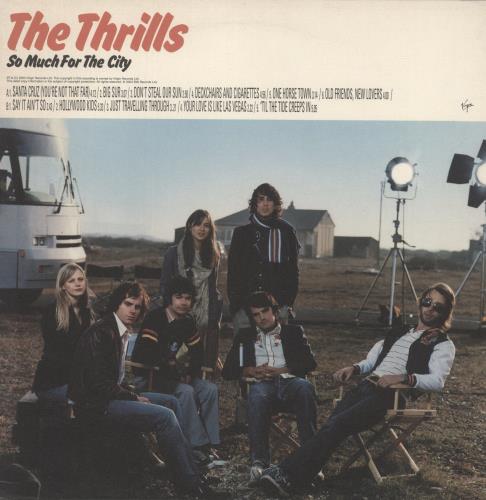 The Thrills So Much For The City vinyl LP album (LP record) UK RILLPSO249113