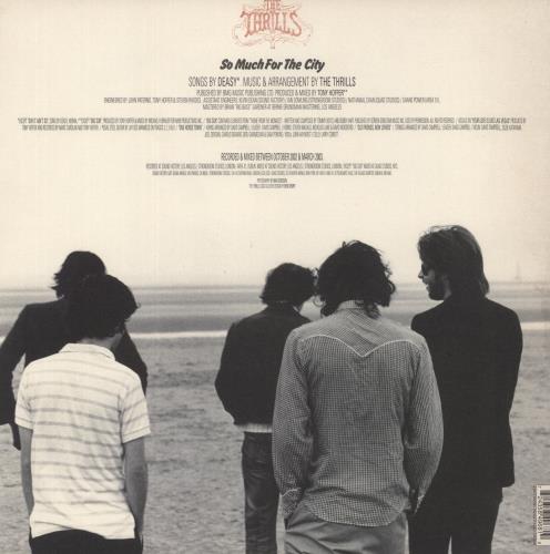 The Thrills So Much For The City vinyl LP album (LP record) UK RILLPSO249113