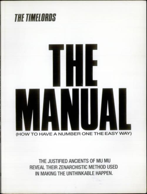 The Timelords The Manual book UK TIMBKTH157176