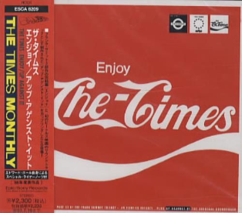 The Times Enjoy The Times CD album (CDLP) Japanese TTMCDEN322472