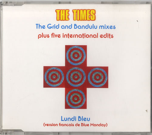 The Times Lundi Bleu CD single (CD5 / 5") UK TTMC5LU265935