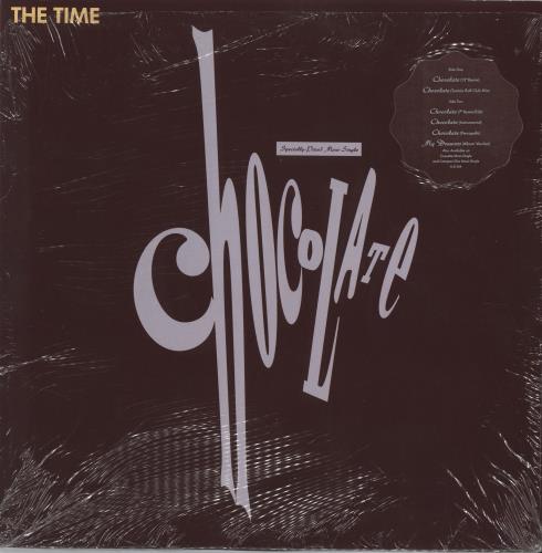 The Time Chocolate - Shrink + Stickered 12" vinyl single (12 inch record / Maxi-single) US TME12CH773724
