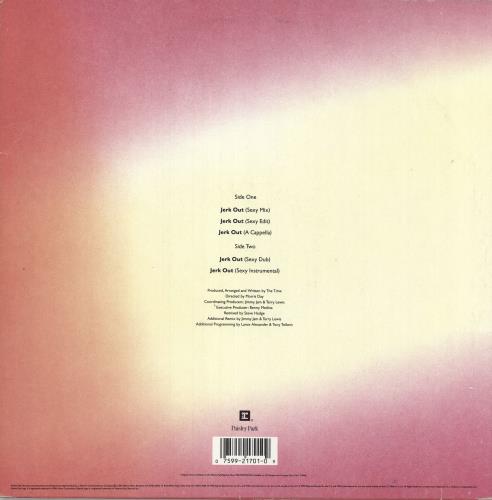 The Time Jerk Out 12" vinyl single (12 inch record / Maxi-single) US TME12JE731081