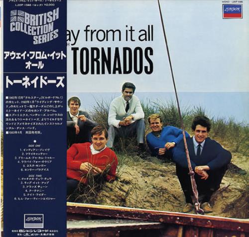 The Tornados Away From It All vinyl LP album (LP record) Japanese TDOLPAW227906