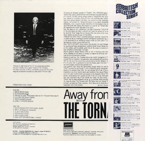 The Tornados Away From It All vinyl LP album (LP record) Japanese TDOLPAW227906