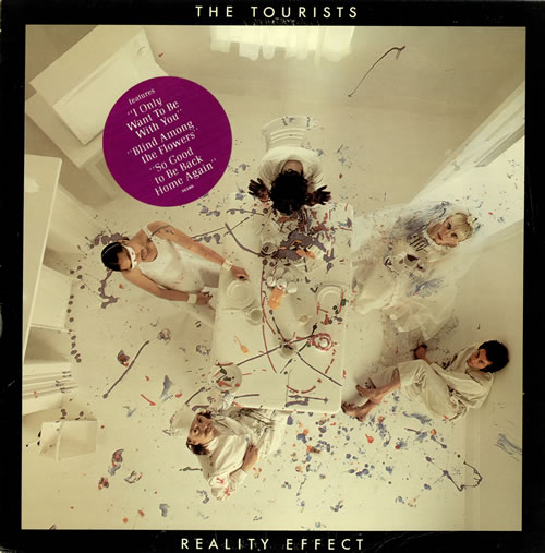 The Tourists Reality Effect + Press Pack vinyl LP album (LP record) US TOULPRE467802