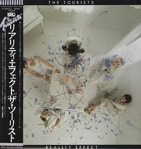 The Tourists Reality Effect vinyl LP album (LP record) Japanese TOULPRE136093