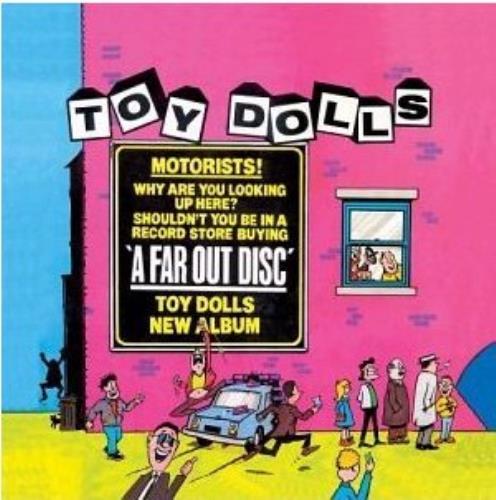 The Toy Dolls (70s) A Far Out Disc CD album (CDLP) UK TYDCDAF402571