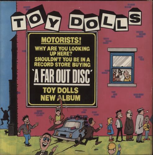 The Toy Dolls (70s) A Far Out Disc vinyl LP album (LP record) UK TYDLPAF515507