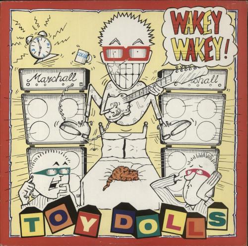 The Toy Dolls (70s) Wakey Wakey! vinyl LP album (LP record) UK TYDLPWA860183