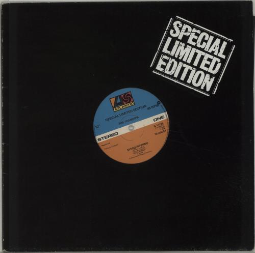 The Trammps Disco Inferno 12" vinyl single (12 inch record / Maxi-single) UK PMM12DI675039