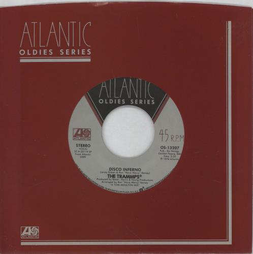 The Trammps Disco Inferno 7" vinyl single (7 inch record / 45) US PMM07DI756284