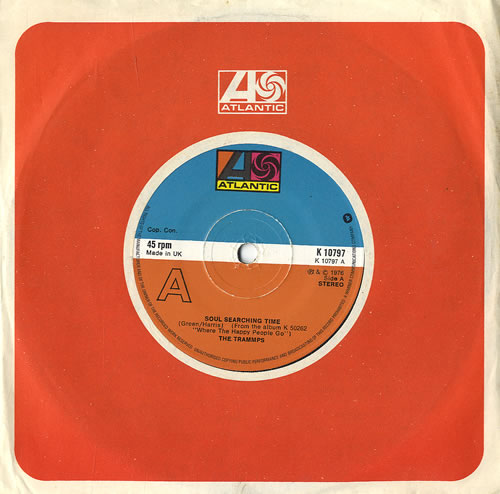 The Trammps Soul Searching Time 7" vinyl single (7 inch record / 45) UK PMM07SO564325