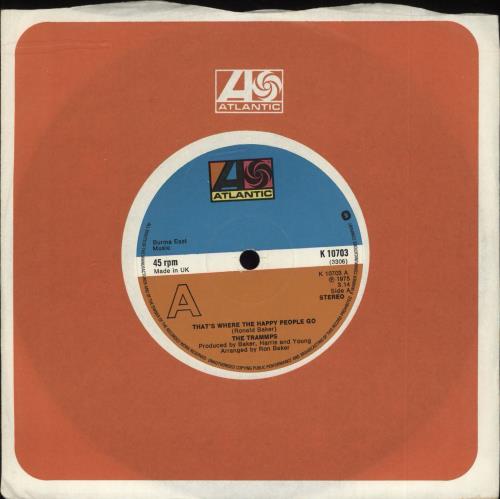 The Trammps That's Where The Happy People Go 7" vinyl single (7 inch record / 45) UK PMM07TH705605