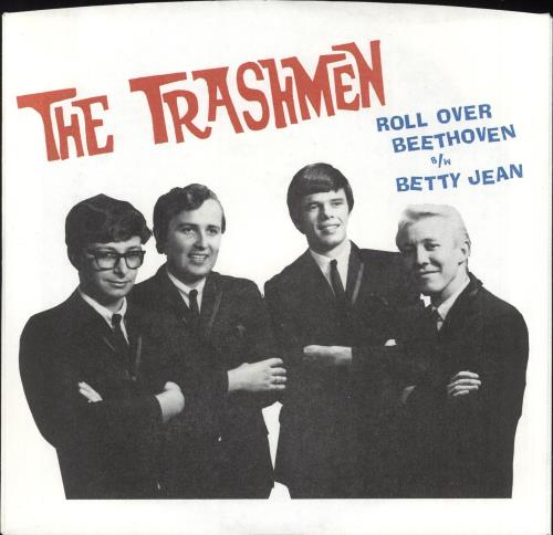 The Trashmen Roll Over Beethoven - Blue Marbled Vinyl 7" vinyl single (7 inch record / 45) US TSM07RO712632
