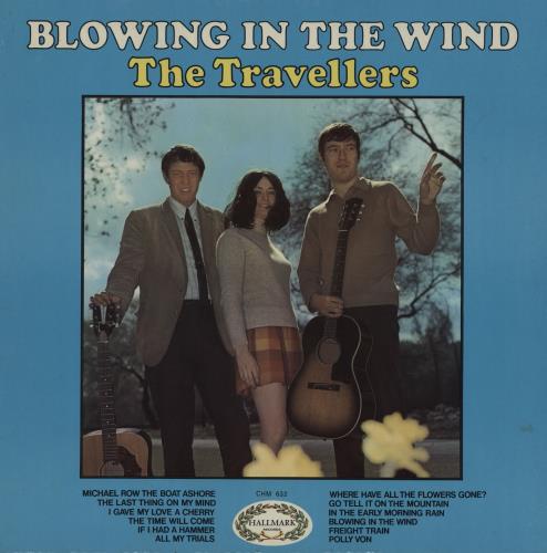 The Travellers Blowing In The Wind vinyl LP album (LP record) UK 2TPLPBL760580