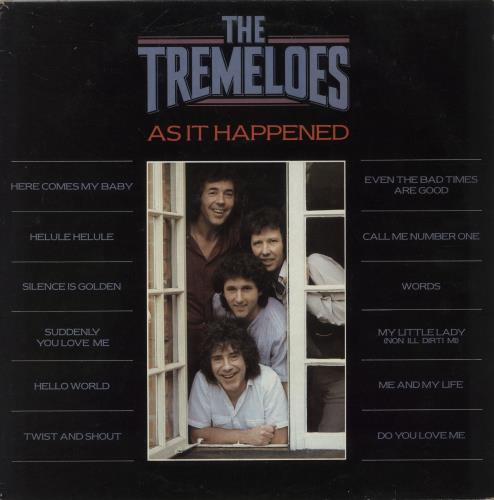 The Tremeloes As It Happened vinyl LP album (LP record) UK TRELPAS888155
