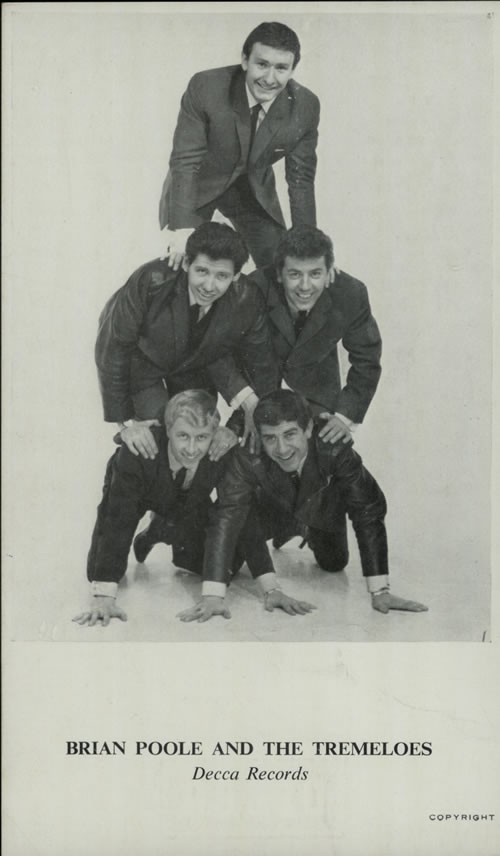 The Tremeloes Official Photocard memorabilia UK TREMMOF642463