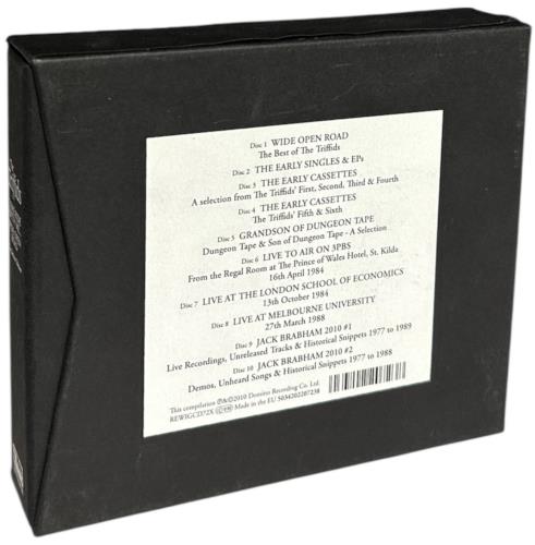 The Triffids (80s) Come Ride With Me... Wide Open Road  The Deluxe Edition CD Single Box Set UK TFICXCO876307