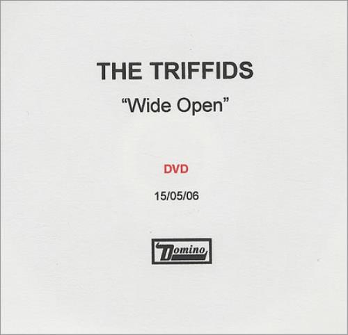 The Triffids (80s) Wide Open promo DVD-R UK TFIDRWI411769