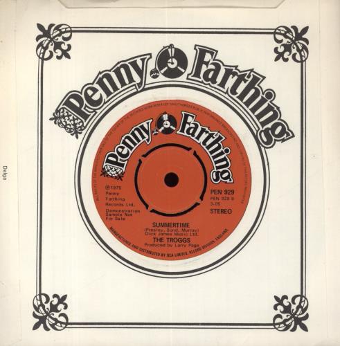 The Troggs Feeling For Love - A Label 7" vinyl single (7 inch record / 45) UK TRG07FE828862