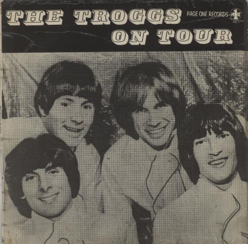 The Troggs On Tour vinyl LP album (LP record) South African TRGLPON672673