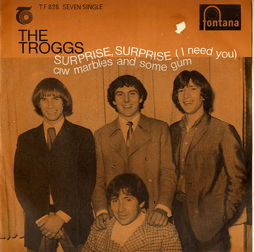 The Troggs Surprise Surprise 7" vinyl single (7 inch record / 45) South African TRG07SU629522