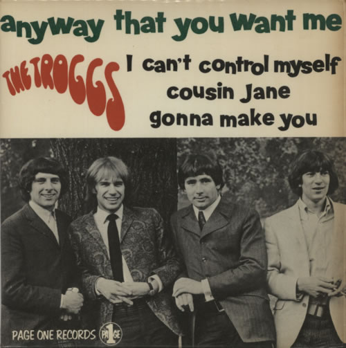 The Troggs Troggs Tops 2 EP - EX 7" vinyl single (7 inch record / 45) UK TRG07TR601759