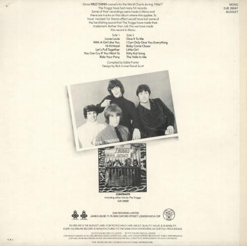The Troggs With A Girl Like You vinyl LP album (LP record) UK TRGLPWI685875