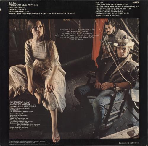 The Trout The Trout vinyl LP album (LP record) German 4IXLPTH857072