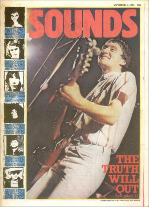 The Truth (80s) Sounds magazine UK UTHMASO523476