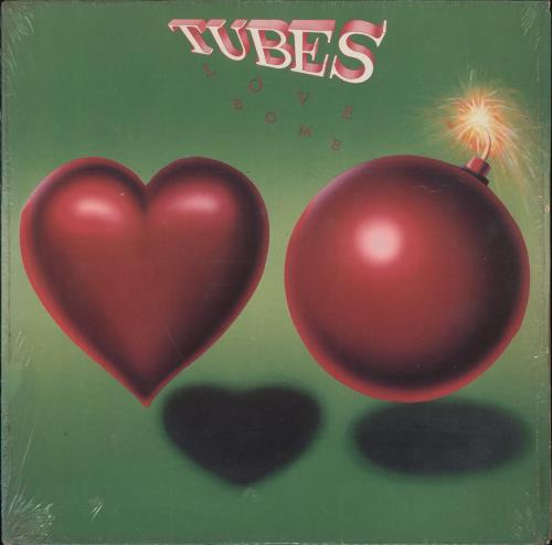The Tubes Love Bomb - Shrink vinyl LP album (LP record) US TBELPLO858870