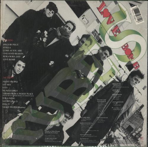 The Tubes Love Bomb - Shrink vinyl LP album (LP record) US TBELPLO858870