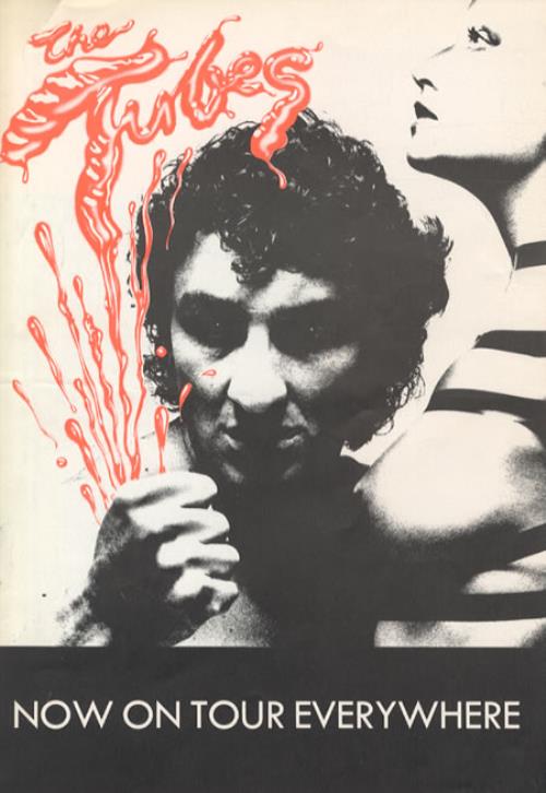 The Tubes Now On Tour Everywhere tour programme UK TBETRNO345705