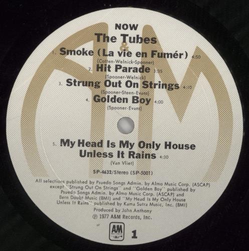 The Tubes Now vinyl LP album (LP record) US TBELPNO423056
