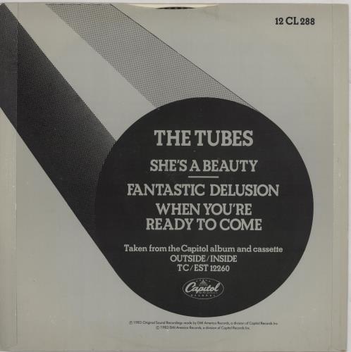 The Tubes She's A Beauty 12" vinyl single (12 inch record / Maxi-single) UK TBE12SH757795