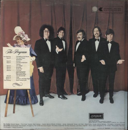 The Turtles Present The Battle Of The Bands vinyl LP album (LP record) UK TTLLPPR211213