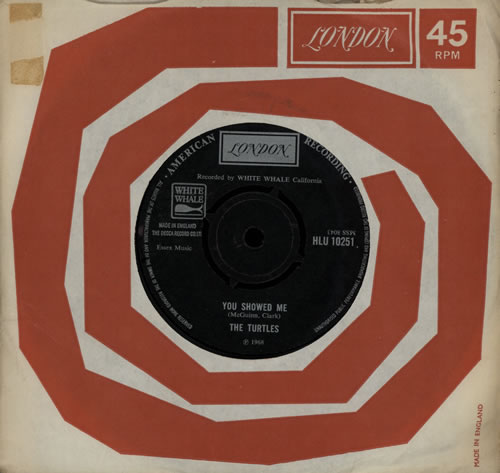 The Turtles You Showed Me 7" vinyl single (7 inch record / 45) UK TTL07YO222175