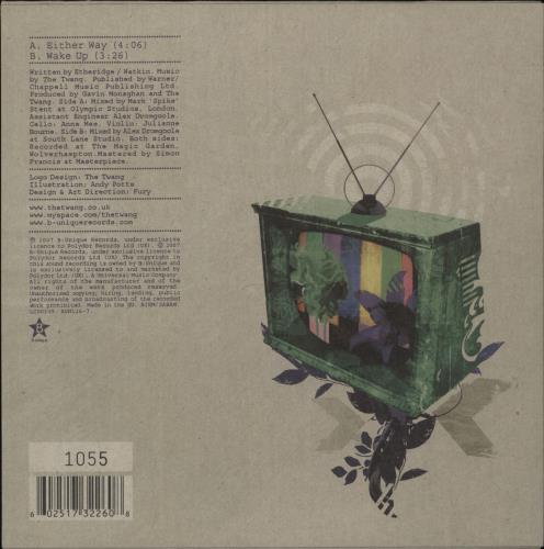 The Twang Either Way - Numbered 7" vinyl single (7 inch record / 45) UK TW407EI401042