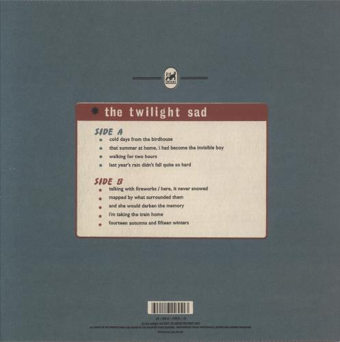 The Twilight Sad Fourteen Autumns & Fifteen Winters vinyl LP album (LP record) UK TYWLPFO399644