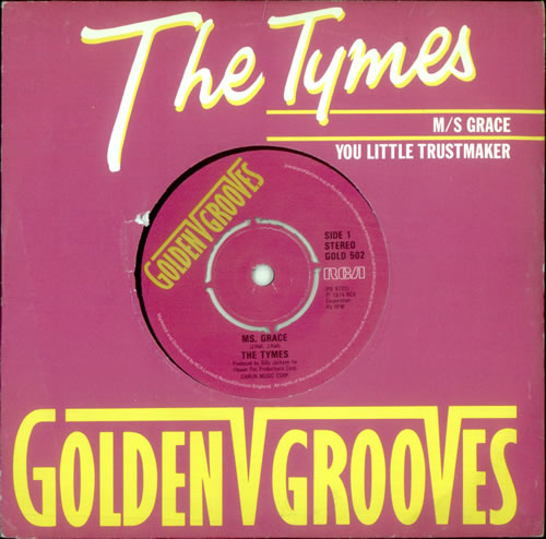 The Tymes M/s Grace 7" vinyl single (7 inch record / 45) UK TY107MS521130